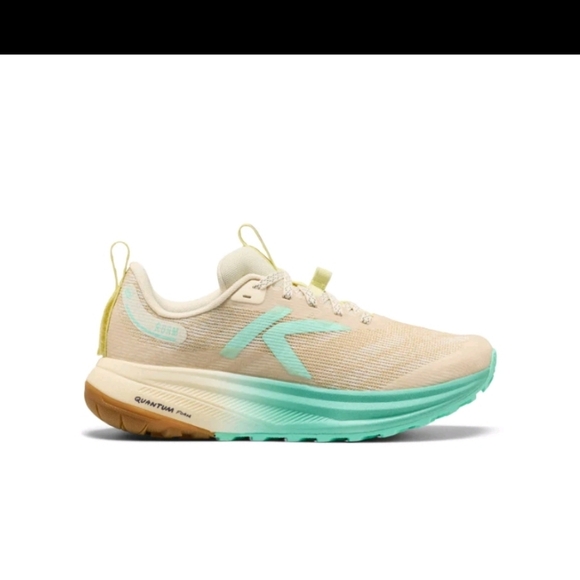 Keen Women's Roam Trail Running Shoe - Birch/Cabbage - Picture 6 of 7